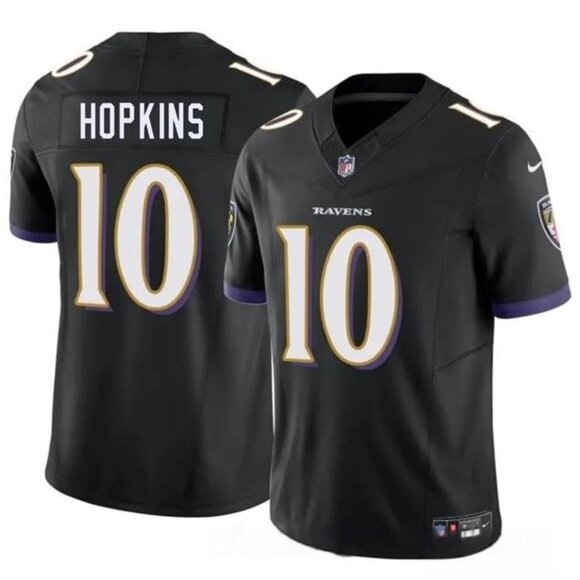 Mens Youths Kids Womens DeAndre Hopkins Black Vapor Stitched Jersey